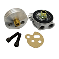 ENG1132 - Spin on oil filter kit with take off for oil cooler and built in thermostat