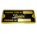 N320850A - Engine number plate